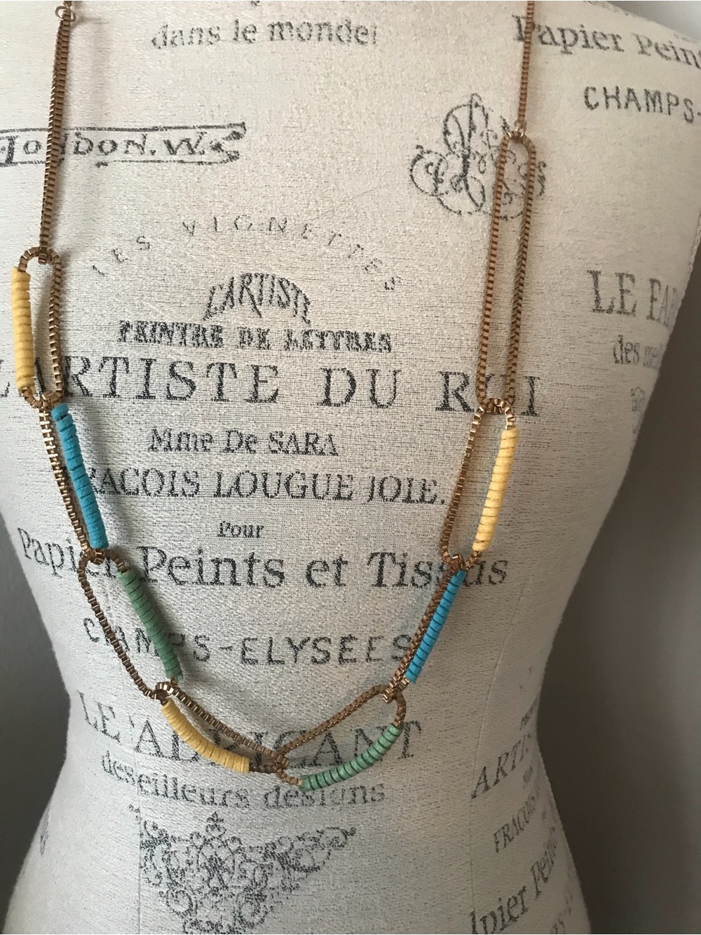 Multicolor Beaded Layered Necklace - Women Jewelry Necklace